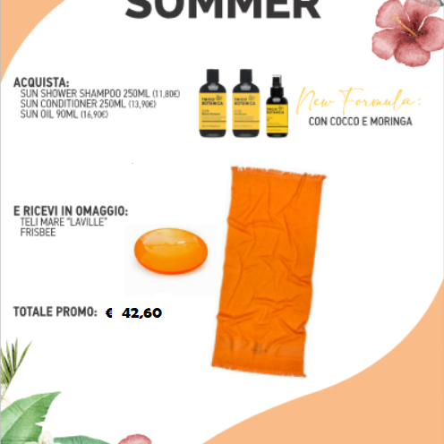 TRICOBOTANICA HELLO SUMMER LINEA SOLARE 2 TRICOBOTANICA HELLO SUMMER KIT OFF
